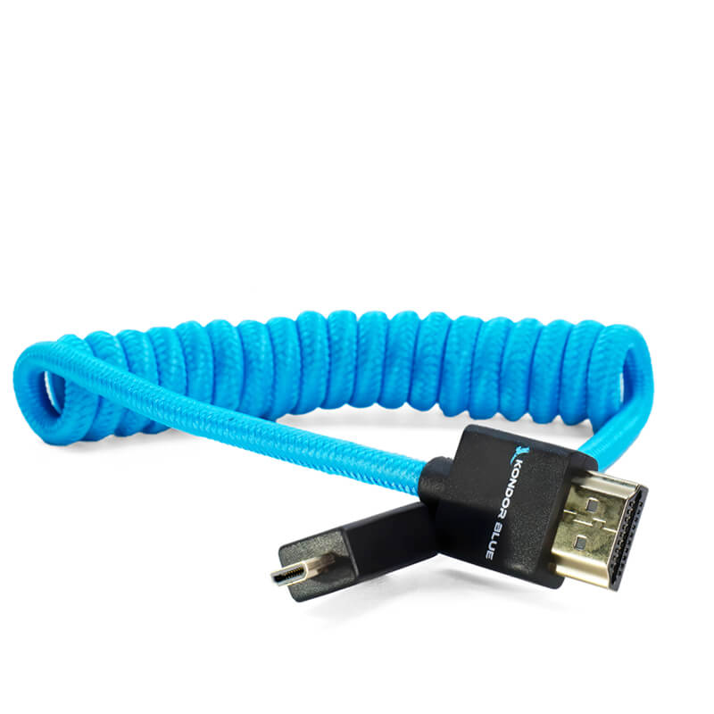 Kondor Blue Micro HDMI to Full HDMI Cable 12